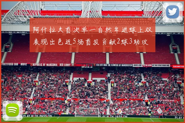 阿什拉夫首次单一自然年进球上双表现出色近5场首发贡献2球3助攻